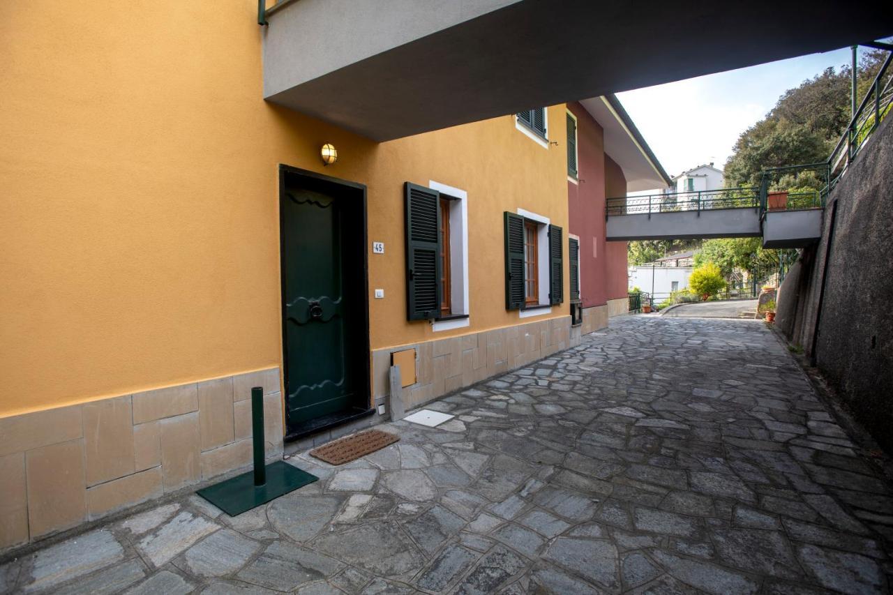 080 - La Villa Storica Il Vigneto 45B, Terrazza Sul Mare - Parcheggio Privato Gratis مونيلّي المظهر الخارجي الصورة