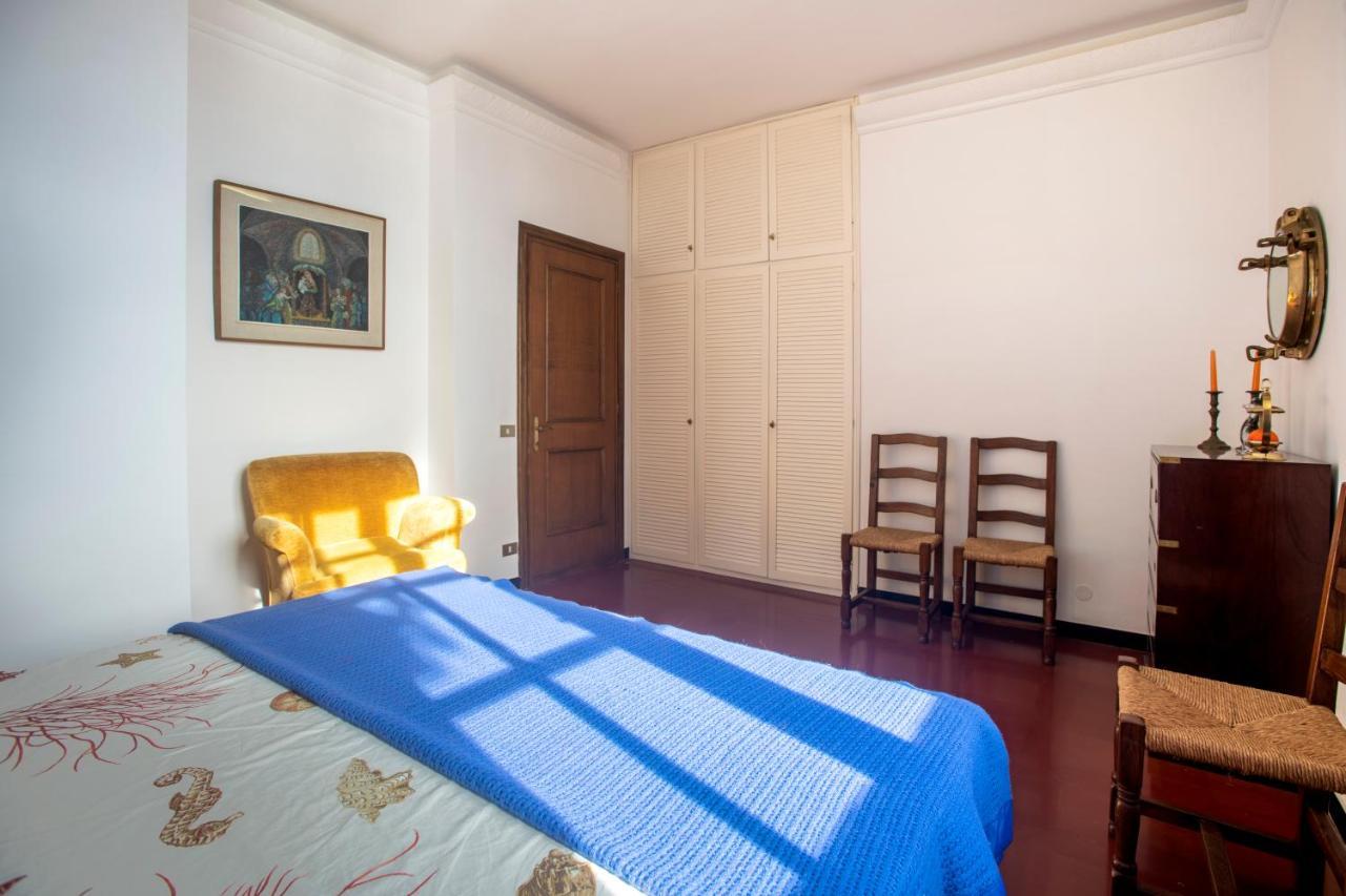 080 - La Villa Storica Il Vigneto 45B, Terrazza Sul Mare - Parcheggio Privato Gratis مونيلّي المظهر الخارجي الصورة