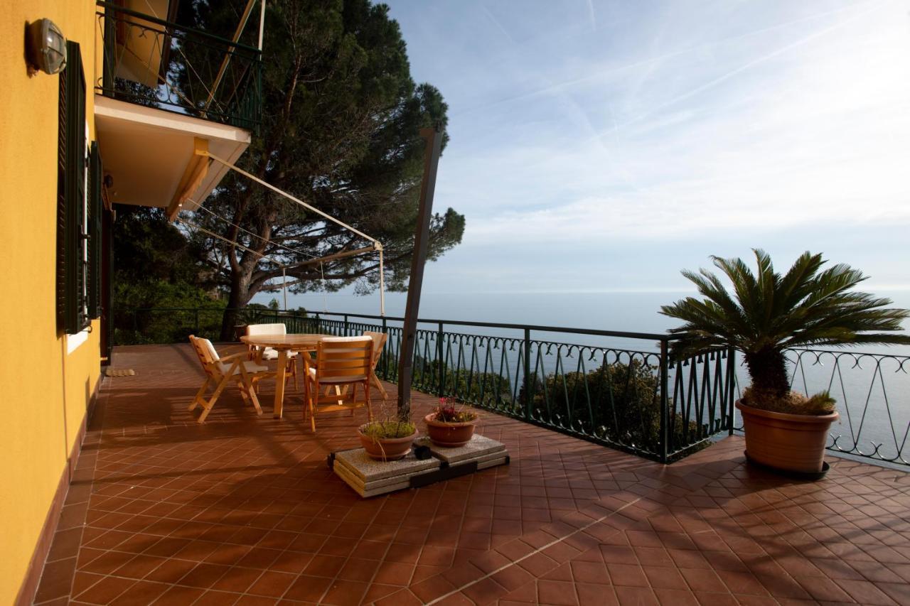 080 - La Villa Storica Il Vigneto 45B, Terrazza Sul Mare - Parcheggio Privato Gratis مونيلّي المظهر الخارجي الصورة