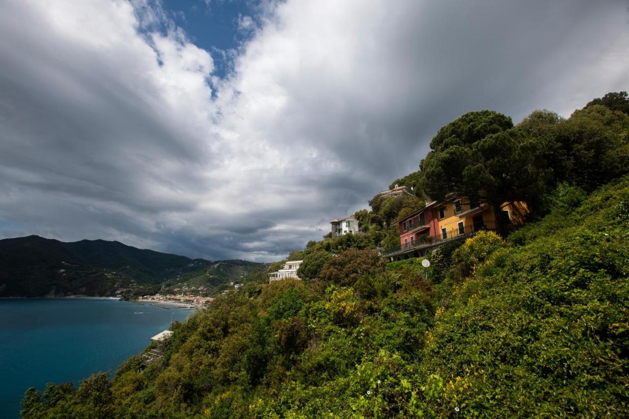 080 - La Villa Storica Il Vigneto 45B, Terrazza Sul Mare - Parcheggio Privato Gratis مونيلّي المظهر الخارجي الصورة