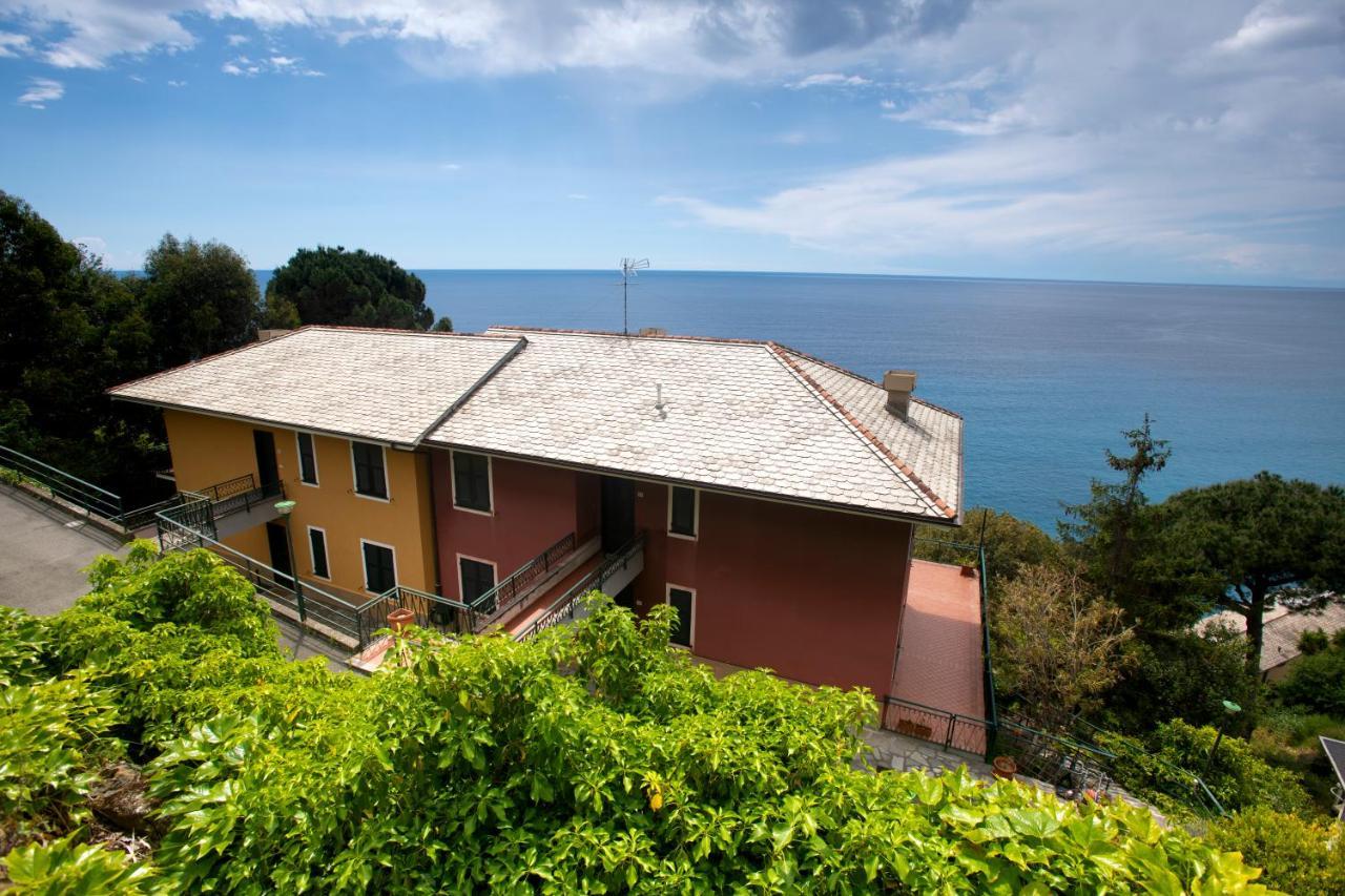 080 - La Villa Storica Il Vigneto 45B, Terrazza Sul Mare - Parcheggio Privato Gratis مونيلّي المظهر الخارجي الصورة
