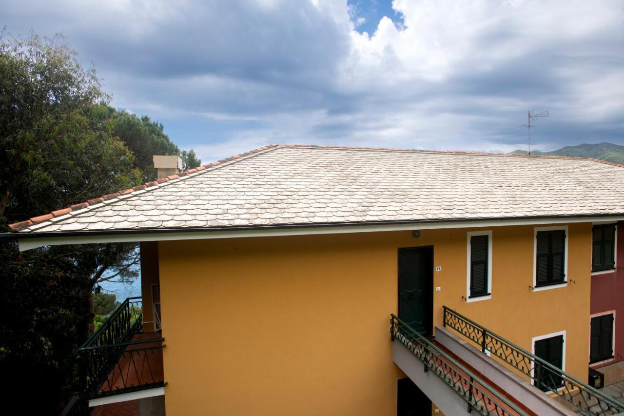 080 - La Villa Storica Il Vigneto 45B, Terrazza Sul Mare - Parcheggio Privato Gratis مونيلّي المظهر الخارجي الصورة